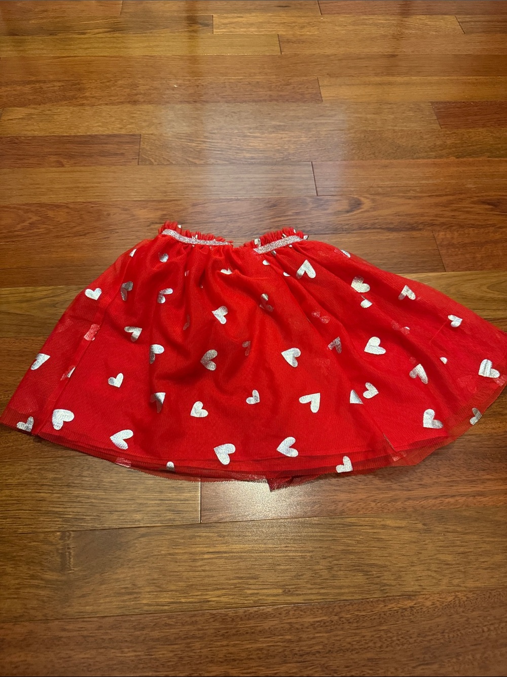 Cat & Jack Bright Red Tulle Skirt